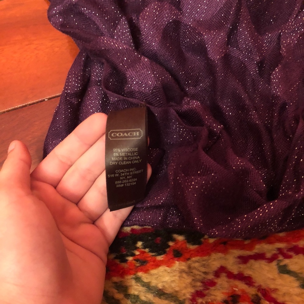 Coach Infinity Scarf - Picture 2 of 3